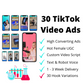 30 TikTok Video Ads 📈