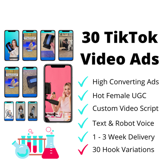 30 TikTok Video Ads 📈